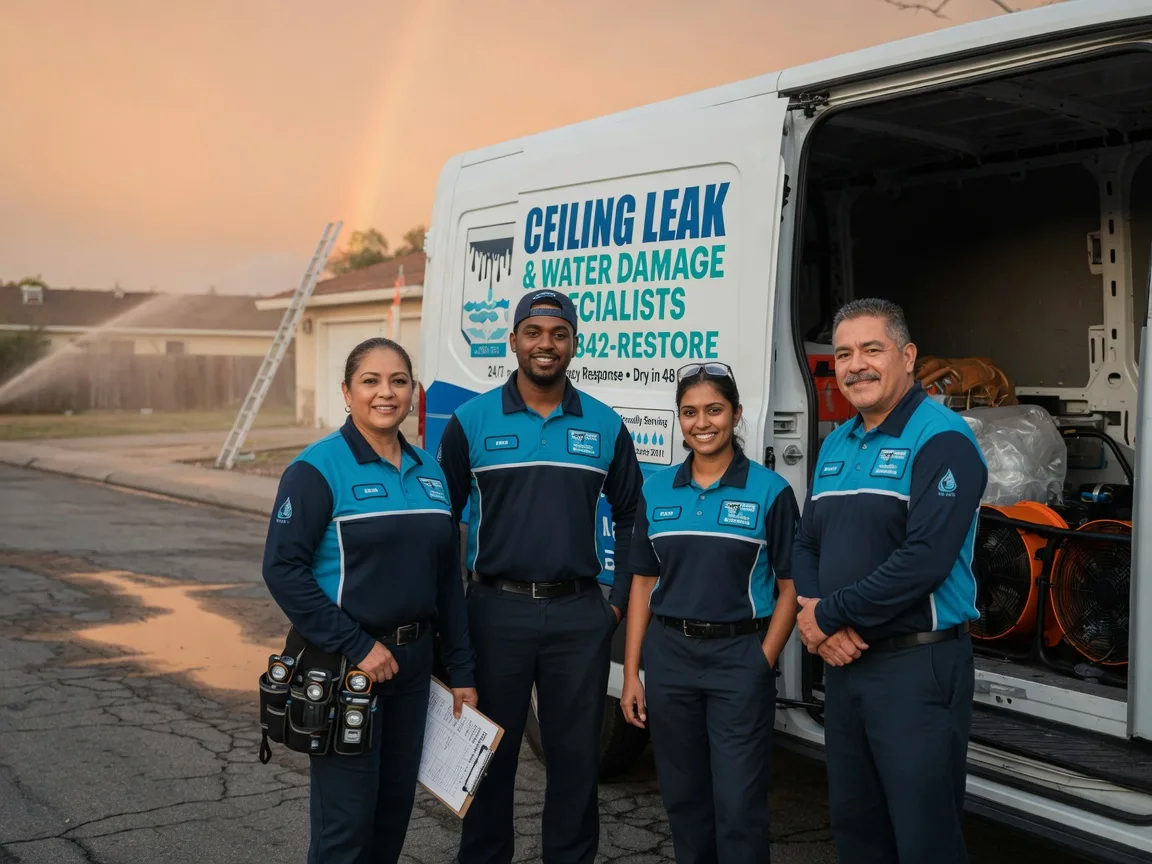 Ceiling Leak Cleanup company in Gates, NC